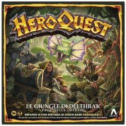 HASBRO GDT - HEROQUEST: LE GIUNGLE DI DELTHRAK - ESPANSIONE